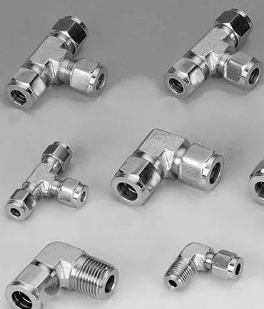 Copper Compression Tube Fittings, Brass Instrumentation Tube Fittings  Supplier in India