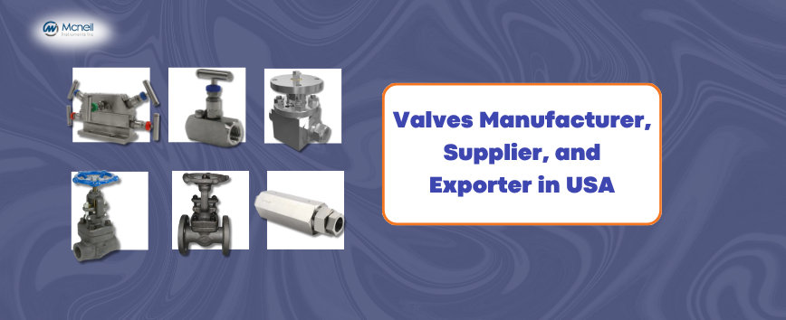 Valves Manufacturer, Supplier, and Exporter in USA