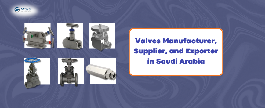 Valves Manufacturer, Supplier, and Exporter in Saudi Arabia